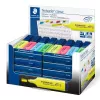 Markeerstift Staedtler Textsurfer classic 364 beitelpunt blauw groen roze geel