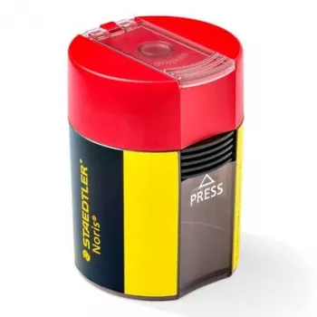 Handmatige puntenslijper Staedtler 511 004 zwart rood geel