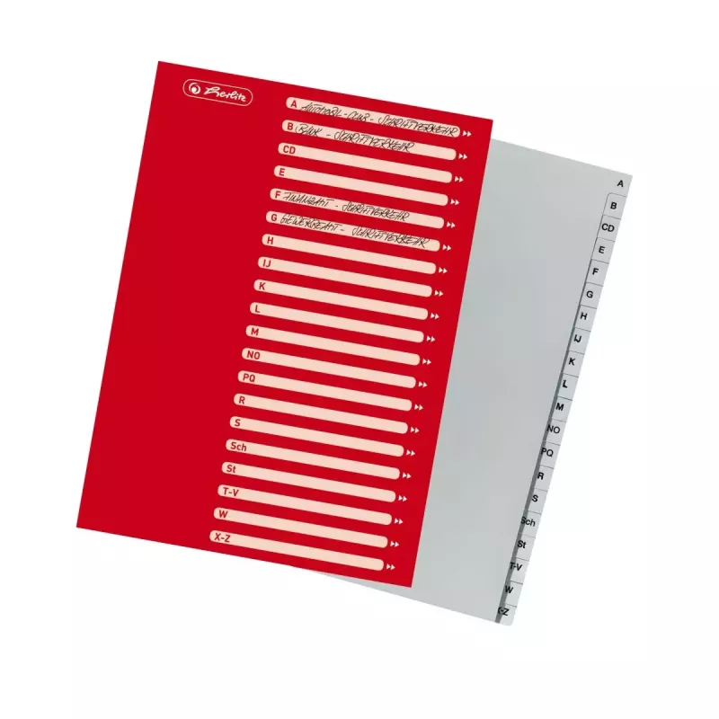 Alfabetisch tabregister Herlitz 10843522