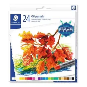 Oliepastel Staedtler 2420 meerkleurig 24 stuks