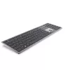 DELL Pro Plus toetsenbord - KB700 - Pan-Nordic (QWERTY), full-size (100%), draadloos, Bluetooth, QWERTY, grijs