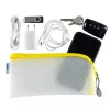 Etui HERMA 20003 hard-EVA blauw transparant 110x230 mm
