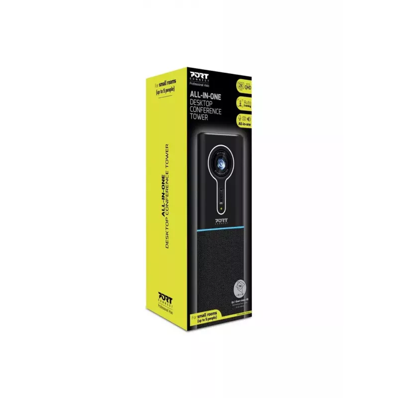 Videoconferentiecamera Port Designs 902004 3.68 MP 2560 x 1440 60 fps