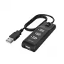 Hama 00200118 interface-hub USB 2.0 480 Mbit/s zwart