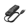 Hama 00200118 interface-hub USB 2.0 480 Mbit/s zwart
