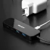 Lindy 43334 USB 3.2 Gen 1 Type-C-hub, 4 poorten
