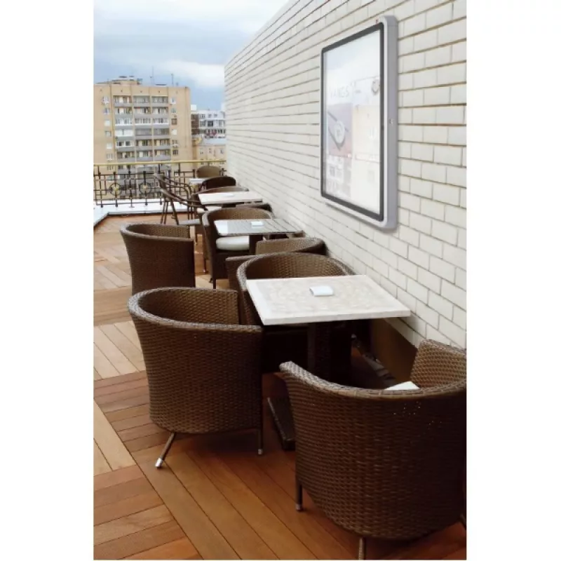 Nobo Premium Plus outdoor afsluitbaar magnetisch buitenbord 4xA4