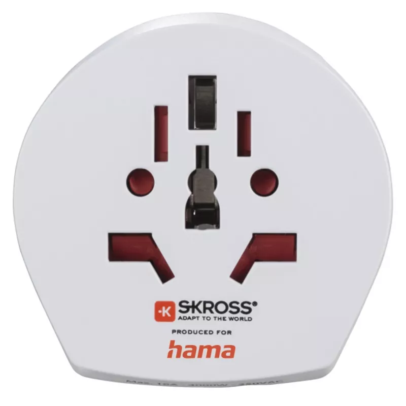 Hama World Travel Pro Light USB-voeding universeel wit