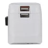 Hama World Travel Pro Light USB-voeding universeel wit