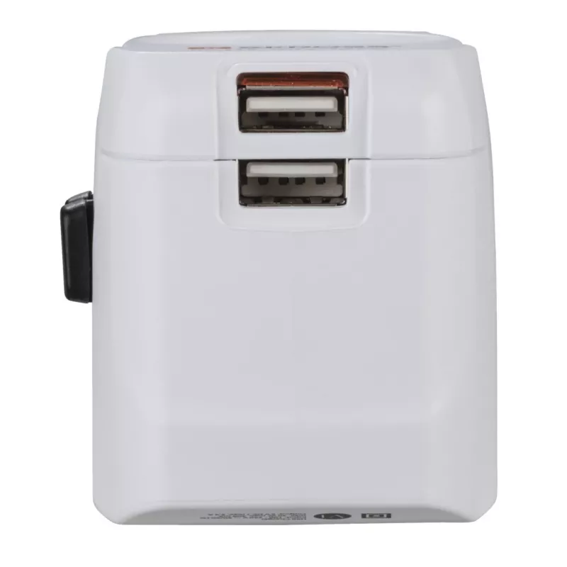 Hama World Travel Pro Light USB-voeding universeel wit