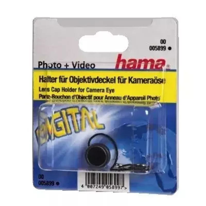 Objectiefdophouder Hama 00005899 zwart