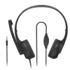 Hama HS-P150 V2 headset bedraad hoofdband kantoor/callcenter zwart