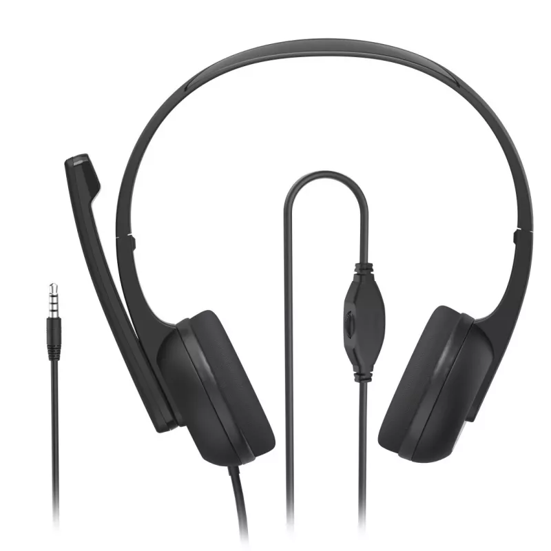 Hama HS-P150 V2 headset bedraad hoofdband kantoor/callcenter zwart