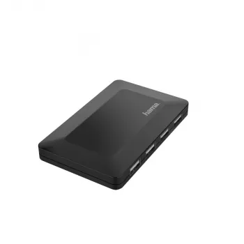 Hama 00200122 interface-hub USB 2.0 480 Mbit/s zwart