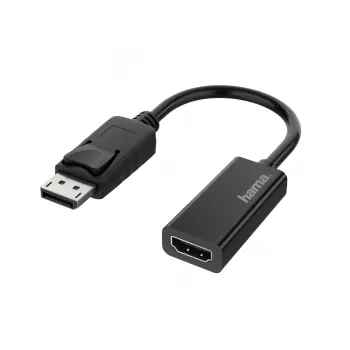 Hama 00200335 videokabel-adapter DisplayPort HDMI zwart
