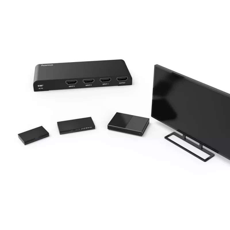 Hama 00121770 videoschakelaar HDMI