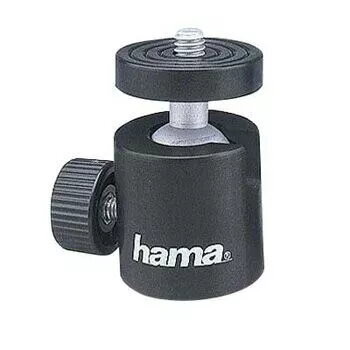 Hama kogelgewrichtkop, 30 mm statief zwart