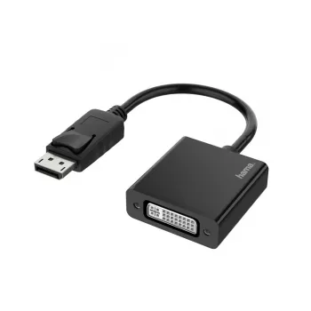 Hama 00200336 videokabel-adapter DisplayPort DVI-I zwart