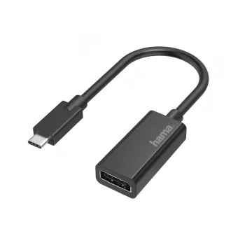 Hama 00200314 videokabel-adapter USB Type-C DisplayPort zwart