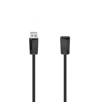 Hama 00200619 USB-kabel USB 2.0 1,5 m USB A zwart