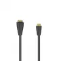 Hama 00205167 HDMI-kabel 0,1 m HDMI type C (Mini) HDMI type A (Standard) zwart