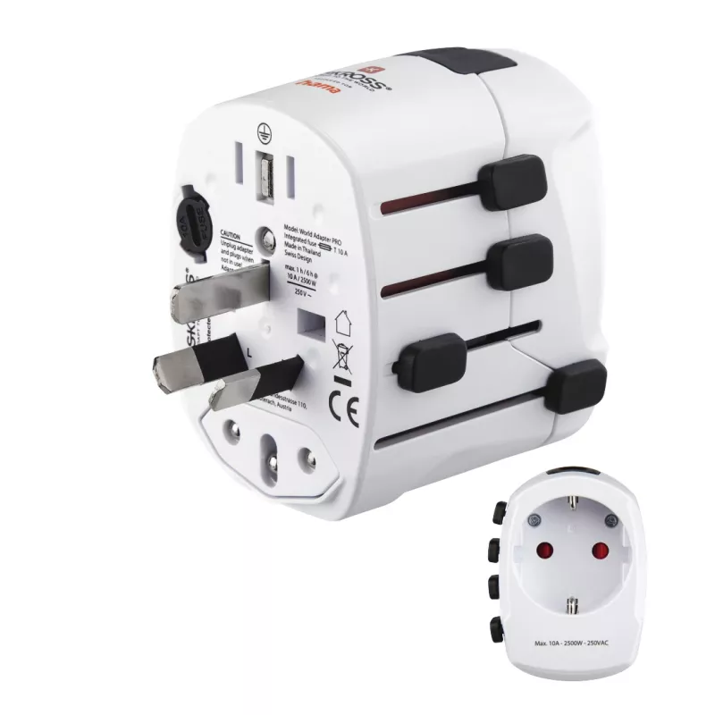 Hama World Travel Pro netadapter universeel wit