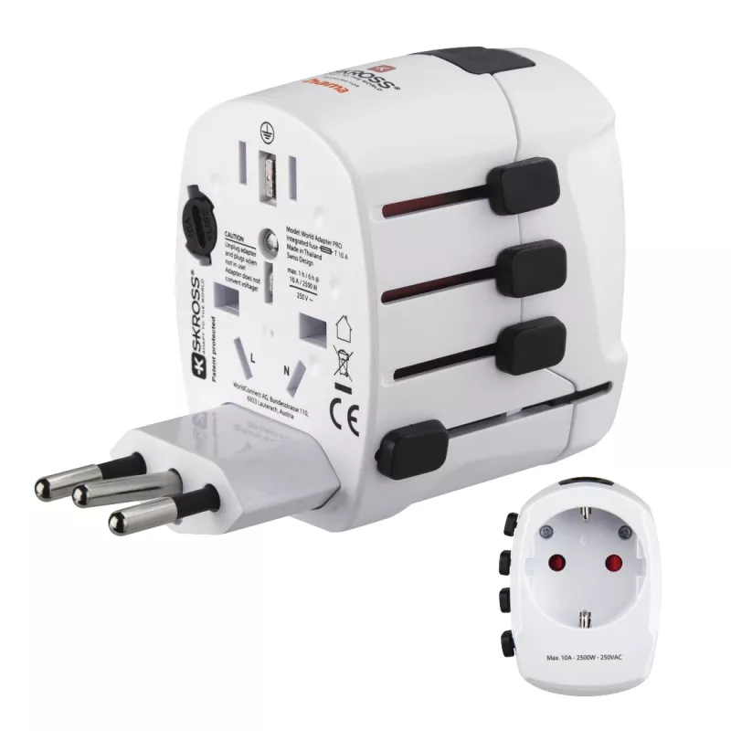 Hama World Travel Pro netadapter universeel wit