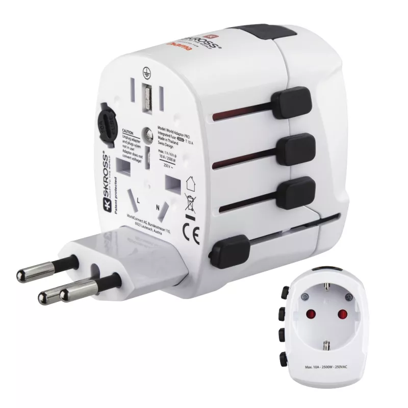 Hama World Travel Pro netadapter universeel wit