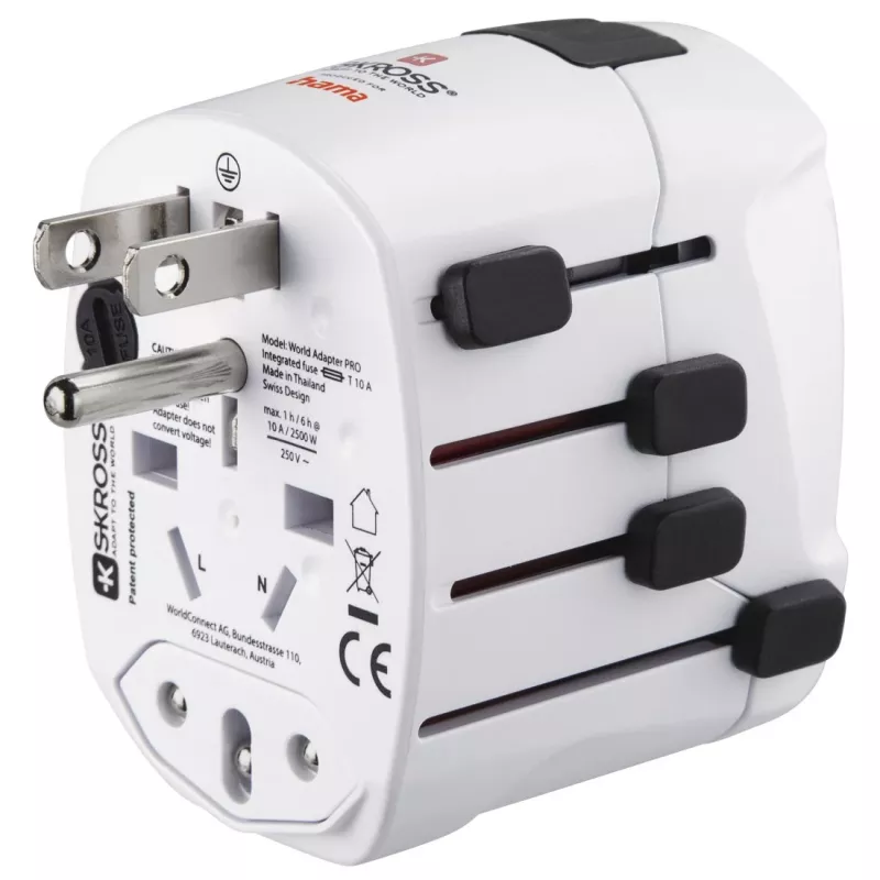 Hama World Travel Pro netadapter universeel wit