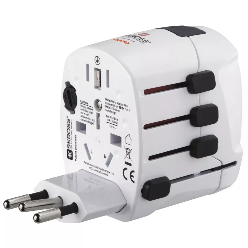 Hama World Travel Pro netadapter universeel wit