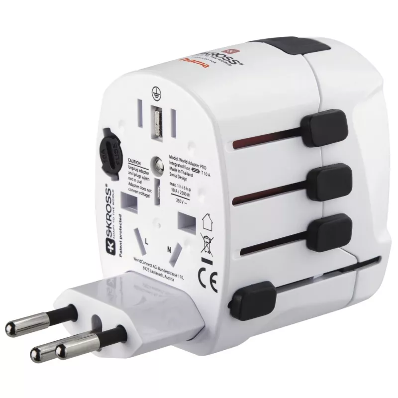 Hama World Travel Pro netadapter universeel wit