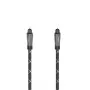 Audiokabel Hama 00205139 1,5m TOSLINK stekker naar stekker zwart