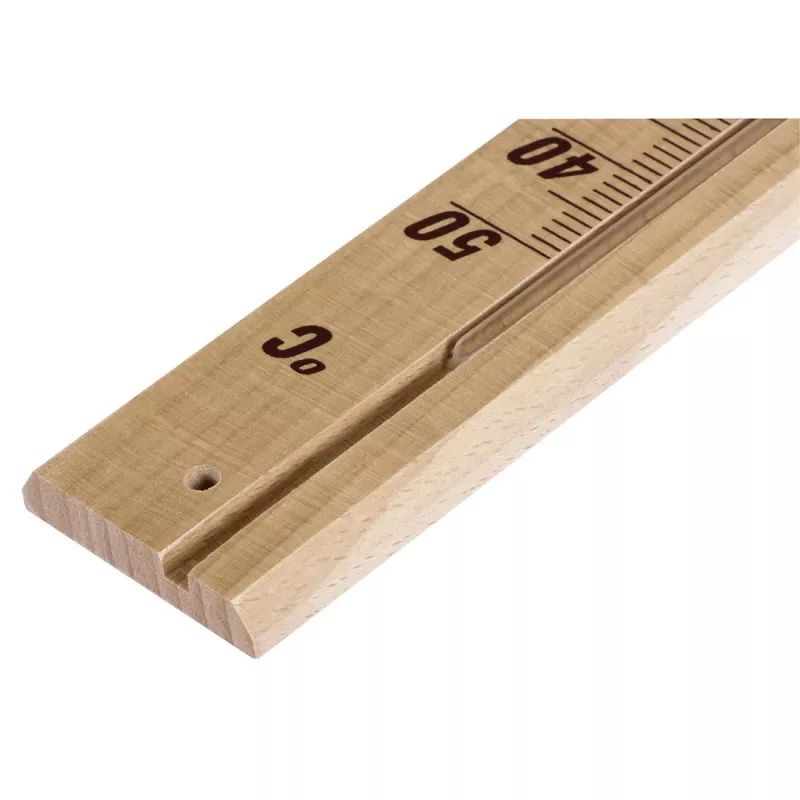 Hama 00186401 omgevingsthermometer mechanische omgevingsthermometer binnen hout