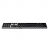 Satechi X3 full-size (100%) Bluetooth-toetsenbord QWERTY Engels – zwart/grijs