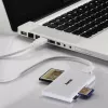 Hama USB 3.0 multi-kaartlezer, SD/microSD/CF/MS, wit