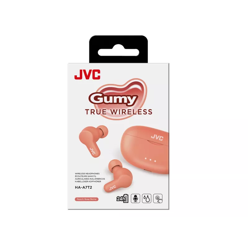 Headset JVC Gumy TWS Stix roze