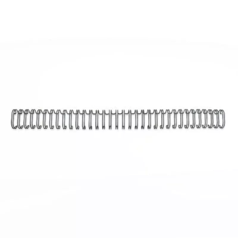 GBC bindrug 3:1 NO6 9,5mm A4, zwart, 3 blad, metaal, A4, 9,5 mm, 320 mm