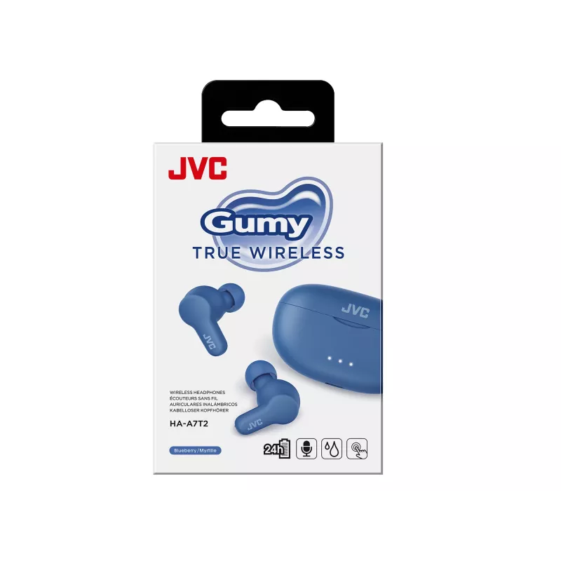 Headset JVC Gumy TWS Stix blauw