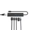 Hama 00200144 interface hub USB 3.2 Gen 1 (3.1 Gen 1) Type-C 5000 Mbit/s zwart