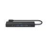 Hama 00200144 interface hub USB 3.2 Gen 1 (3.1 Gen 1) Type-C 5000 Mbit/s zwart
