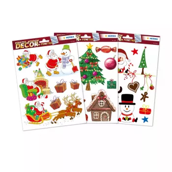 Decoratiesticker HERMA 15548 veelkleurig herbruikbaar 75 stuks