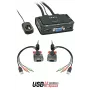 Lindy 2-poorts VGA, USB 2.0 & audio kabel KVM-switch