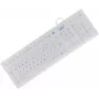 KeySonic KSK-8031INEL-Wh (DE) toetsenbord industrie USB QWERTZ Duits wit