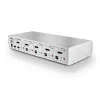 Lindy 4-poorts KVM-switch Pro USB 2.0, DisplayPort 1.2 met TTU
