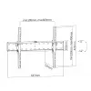Equip 650332 37 inch-75 inch kantelbare tv-wandsteun