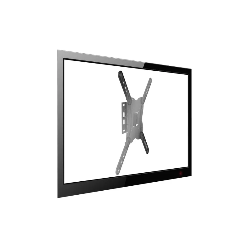 Equip 650405 draaibare tv-wandbeugel, 23-55 inch, 30 kg, zwart