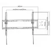 Equip 650334 37 inch-75 inch low-profile tv-wandsteun