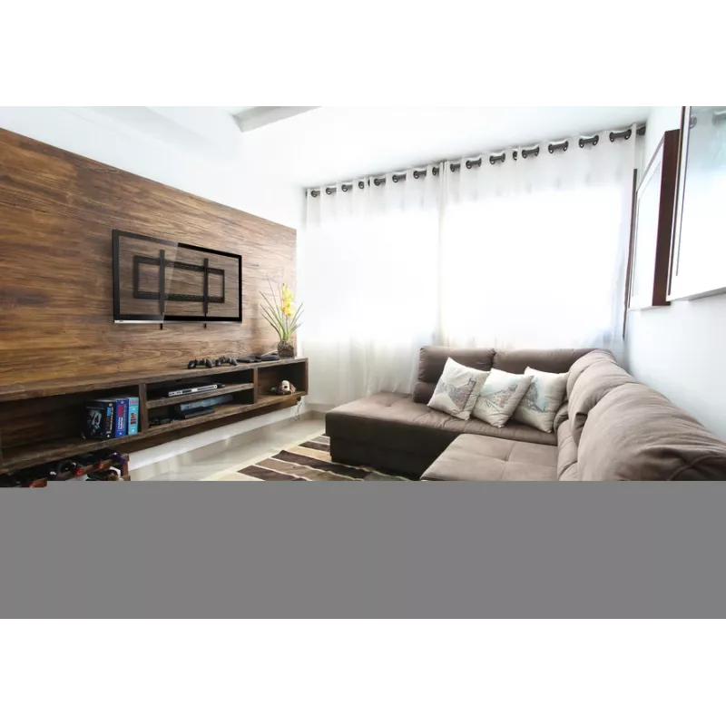 Equip 60 inch-100 inch vaste gebogen tv-wandsteun