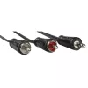 Hama 00205109 audiokabel 0,75 m 3,5 mm 2 x cinch zwart