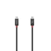 Hama 00200779 USB-kabel USB4 Gen 3x2 1 m USB C zwart
